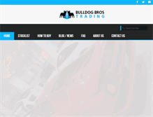 Tablet Screenshot of bulldogbros.com